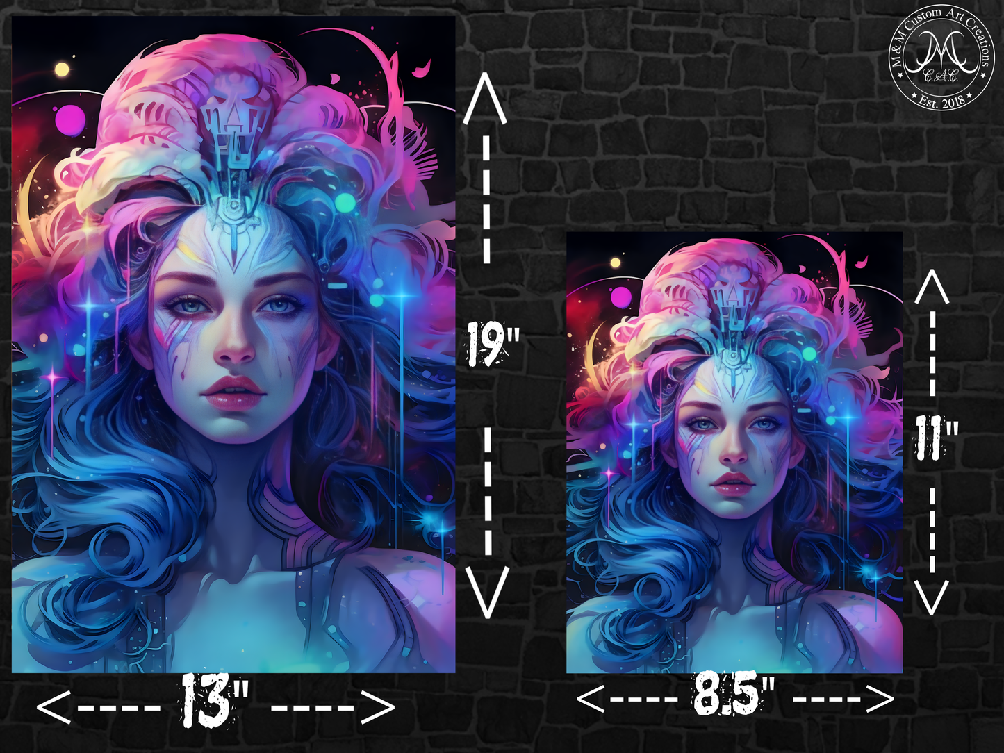 Virgo Astrology Poster Prints | Zodiac Wall Art | Astrological Sign Decor | Great Gift Idea