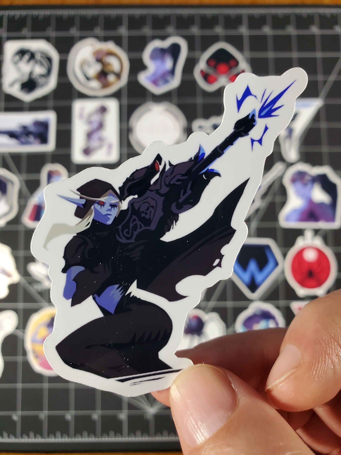 Overwatch 2 Widowmaker Hero Spray's Sticker Set | 28 High Quality Glossy Vinyls