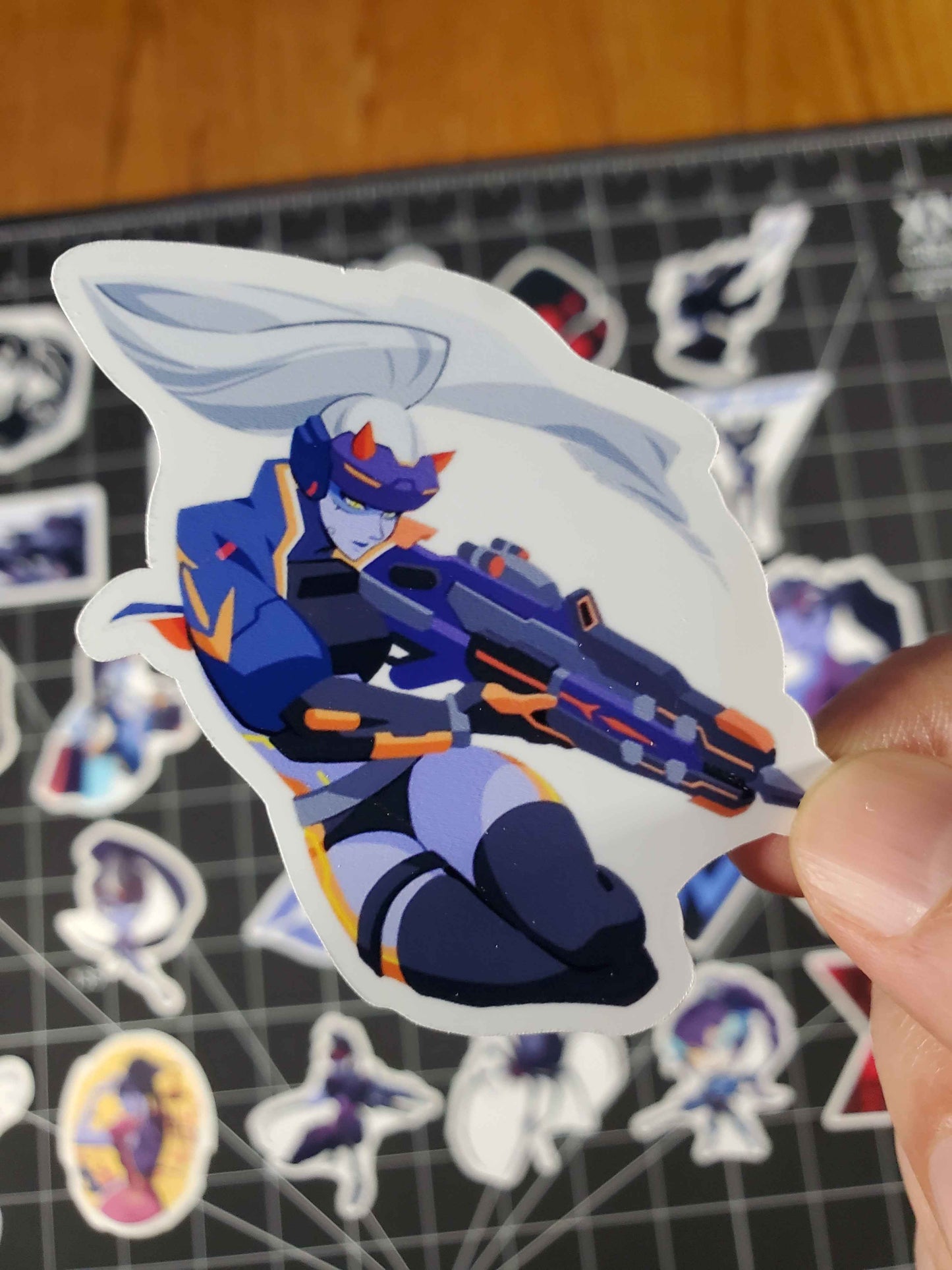 Overwatch 2 Widowmaker Hero Spray's Sticker Set | 28 High Quality Glossy Vinyls