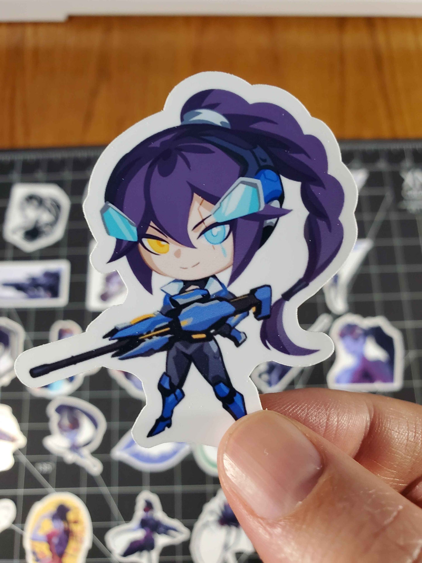 Overwatch 2 Widowmaker Hero Spray's Sticker Set | 28 High Quality Glossy Vinyls