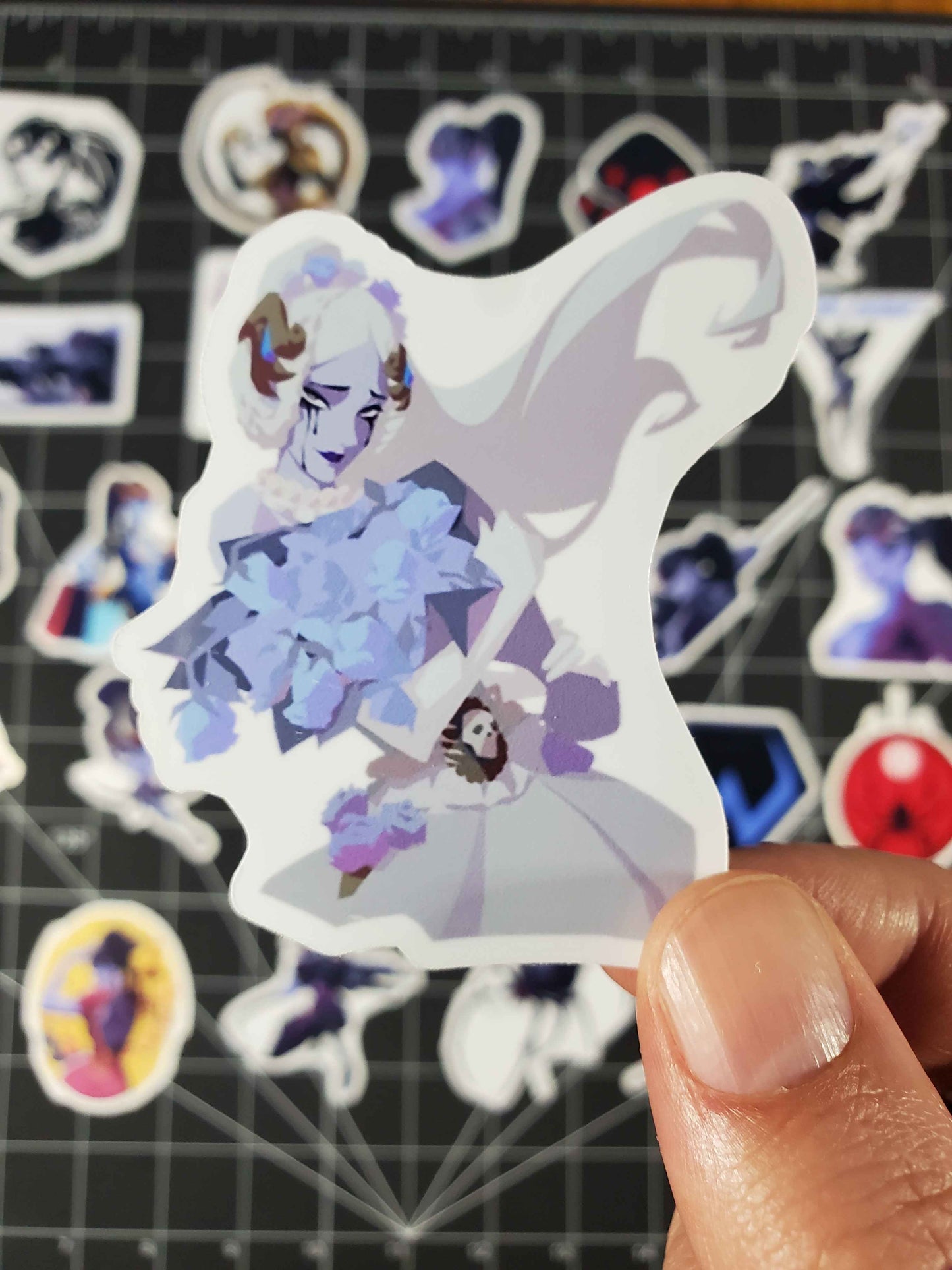 Overwatch 2 Widowmaker Hero Spray's Sticker Set | 28 High Quality Glossy Vinyls