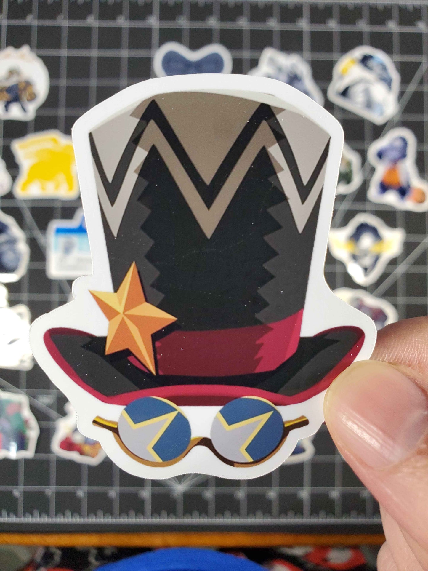 Overwatch 2 Winston Hero Spray's Sticker Set | 26 High Quality Glossy Vinyls