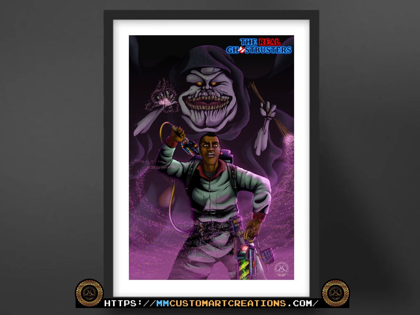 The Real Ghostbusters Poster Prints | Classic Cartoon Wall Art | Perfect Gift