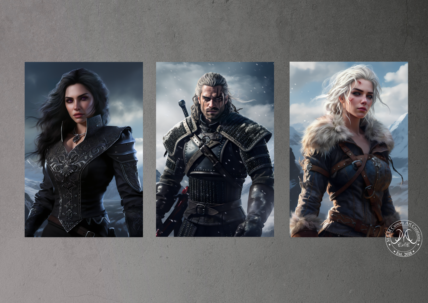 Ciri from the Witcher Poster Print | Princess Cirilla of Cintra| | 8.5x11 and 13x19