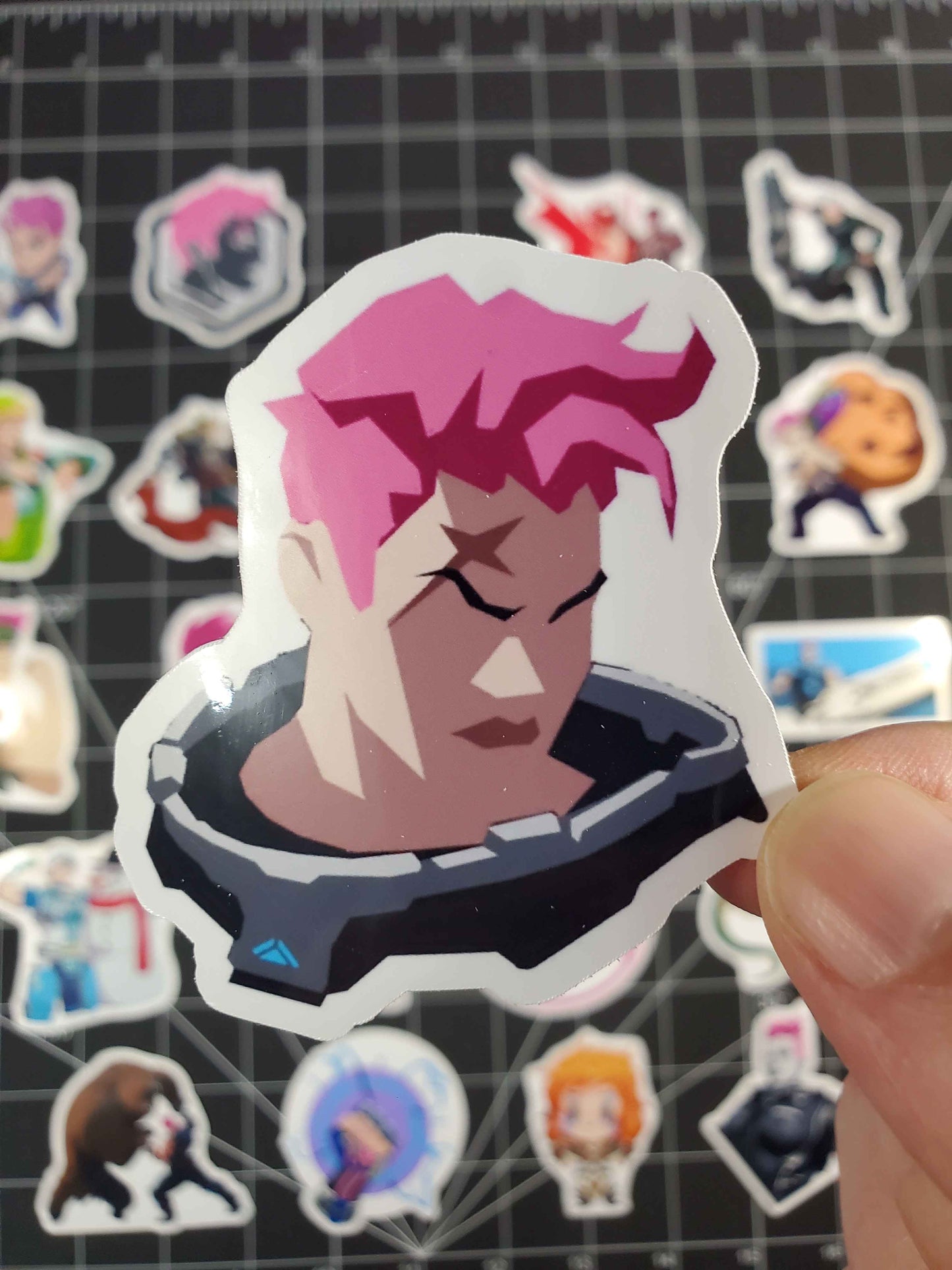 Overwatch 2 Zarya Hero Spray's Sticker Set | 27 High Quality Glossy Vinyls