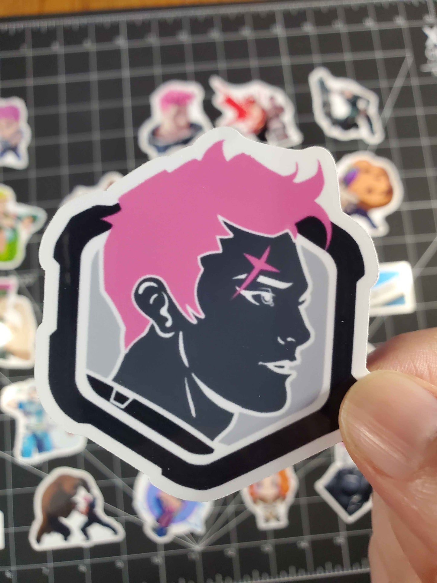 Overwatch 2 Zarya Hero Spray's Sticker Set | 27 High Quality Glossy Vinyls