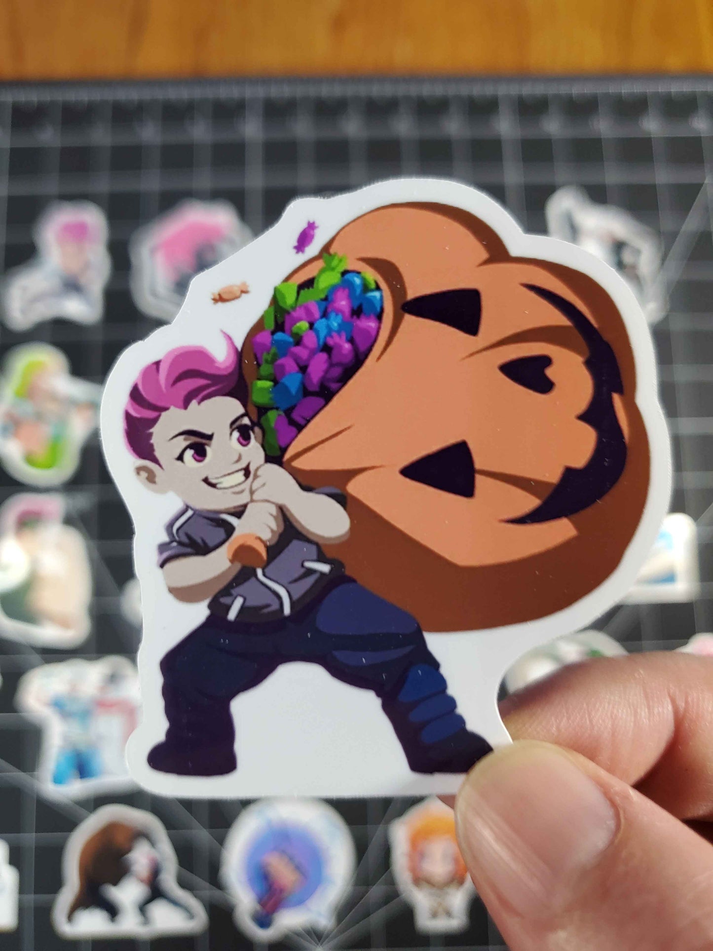 Overwatch 2 Zarya Hero Spray's Sticker Set | 27 High Quality Glossy Vinyls
