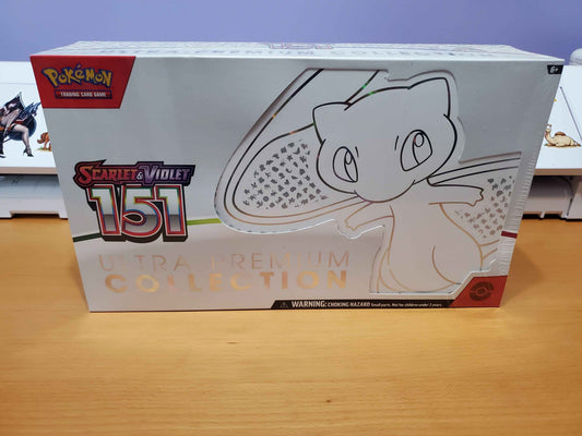 Pokemon TCG English 151 Ultra Premium Collection Box - Factory Sealed Authentic UPC