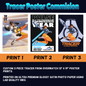 Tracer from Overwatch 3 Poster Prints Custom Commision