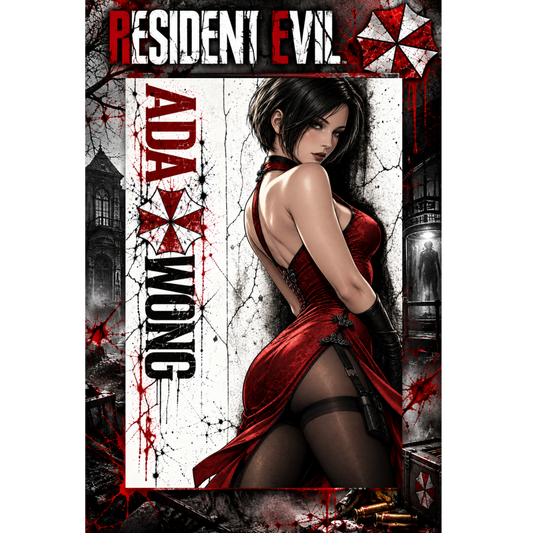 Resident Evil Ada Wong 13x19 Art Print Poster | Choose 1 or Complete Set