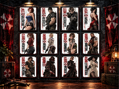 Resident Evil Clair Redfield 13x19 Art Print Poster | Choose 1 or Complete Set