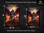 Akroma Angel of Wrath Wall Art – Dark Fantasy Angel Poster Print 13x19 & 8.5x11