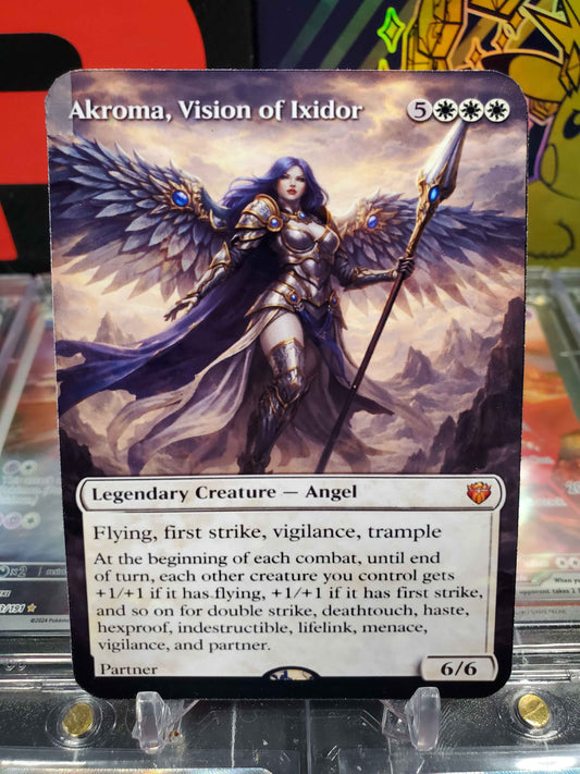 Akroma Vision of Ixidor – Extended Art Collector Proxy