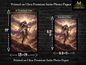 Akroma Vision of Ixidor – Dark Fantasy Angel Art Print