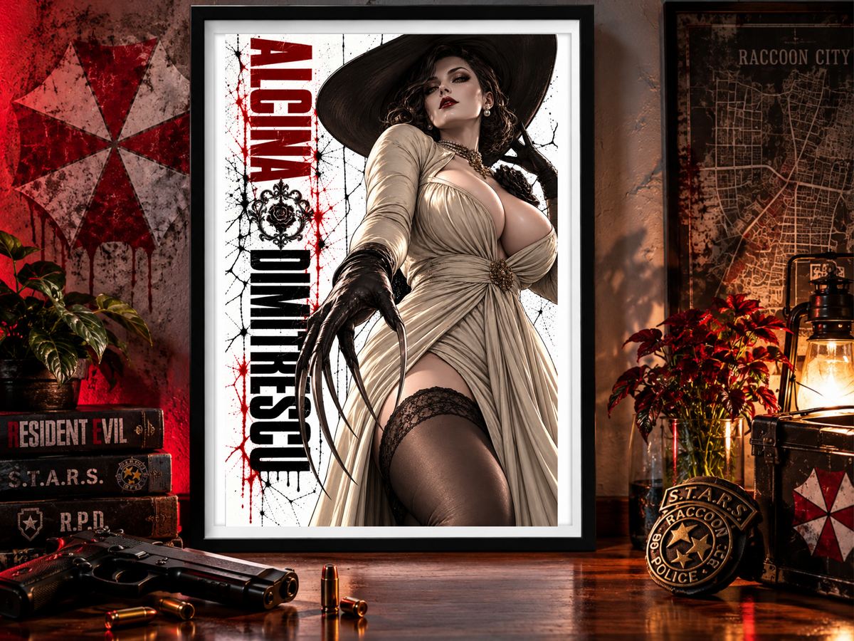 Resident Evil Alcina Dimitresc 13x19 Art Print Poster | Choose 1 or Complete Set