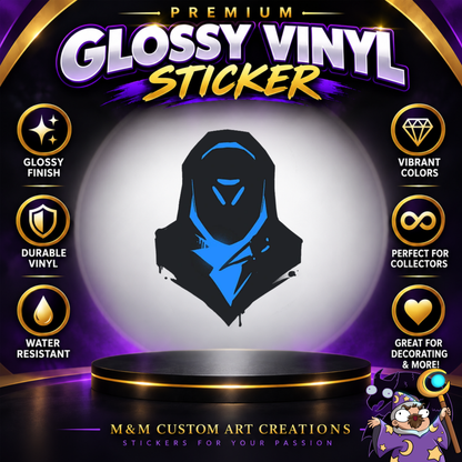 Anna from Overwatch 2 Glossy Vinyl Sticker SHEETS