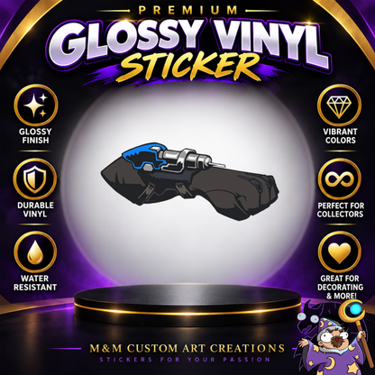 Anna from Overwatch 2 Glossy Vinyl Sticker SHEETS
