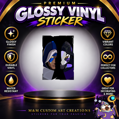 Anna from Overwatch 2 Glossy Vinyl Sticker SHEETS