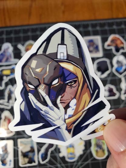 Overwatch 2 Ana Hero Spray's Sticker Set | 32 Ana Glossy Vinyl Stickers