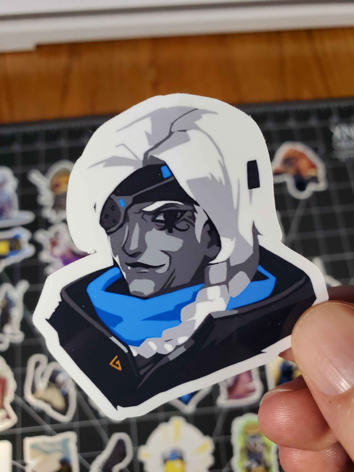 Overwatch 2 Ana Hero Spray's Sticker Set | 32 Ana Glossy Vinyl Stickers
