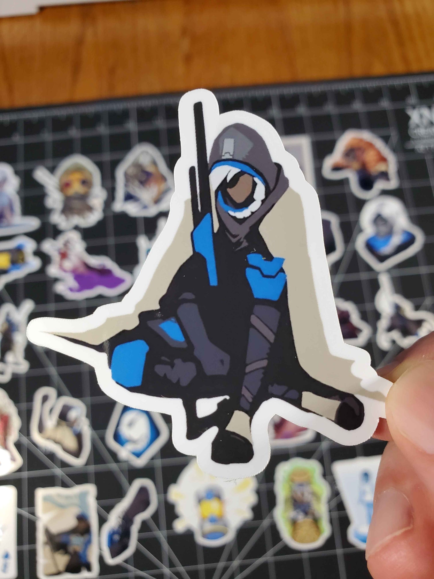 Overwatch 2 Ana Hero Spray's Sticker Set | 32 Ana Glossy Vinyl Stickers