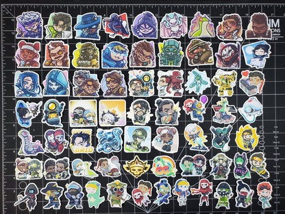 Apex Legends Sticker Pack | 66 High Quality Glossy Vinyl Video Game Decals