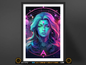 Aquarius Astrology Poster Prints | Zodiac Wall Art | Astrological Sign Decor | Great Gift Idea