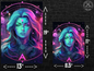 Aquarius Astrology Poster Prints | Zodiac Wall Art | Astrological Sign Decor | Great Gift Idea