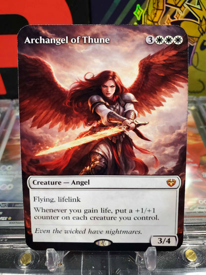 Archangel of Thune – Extended Art Collector Proxy