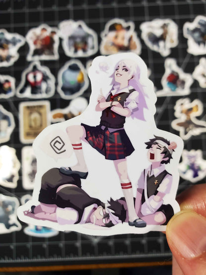 Ashe Overwatch 2 Hero Spray's Sticker Set | 39 High Quality Glossy Vinyls