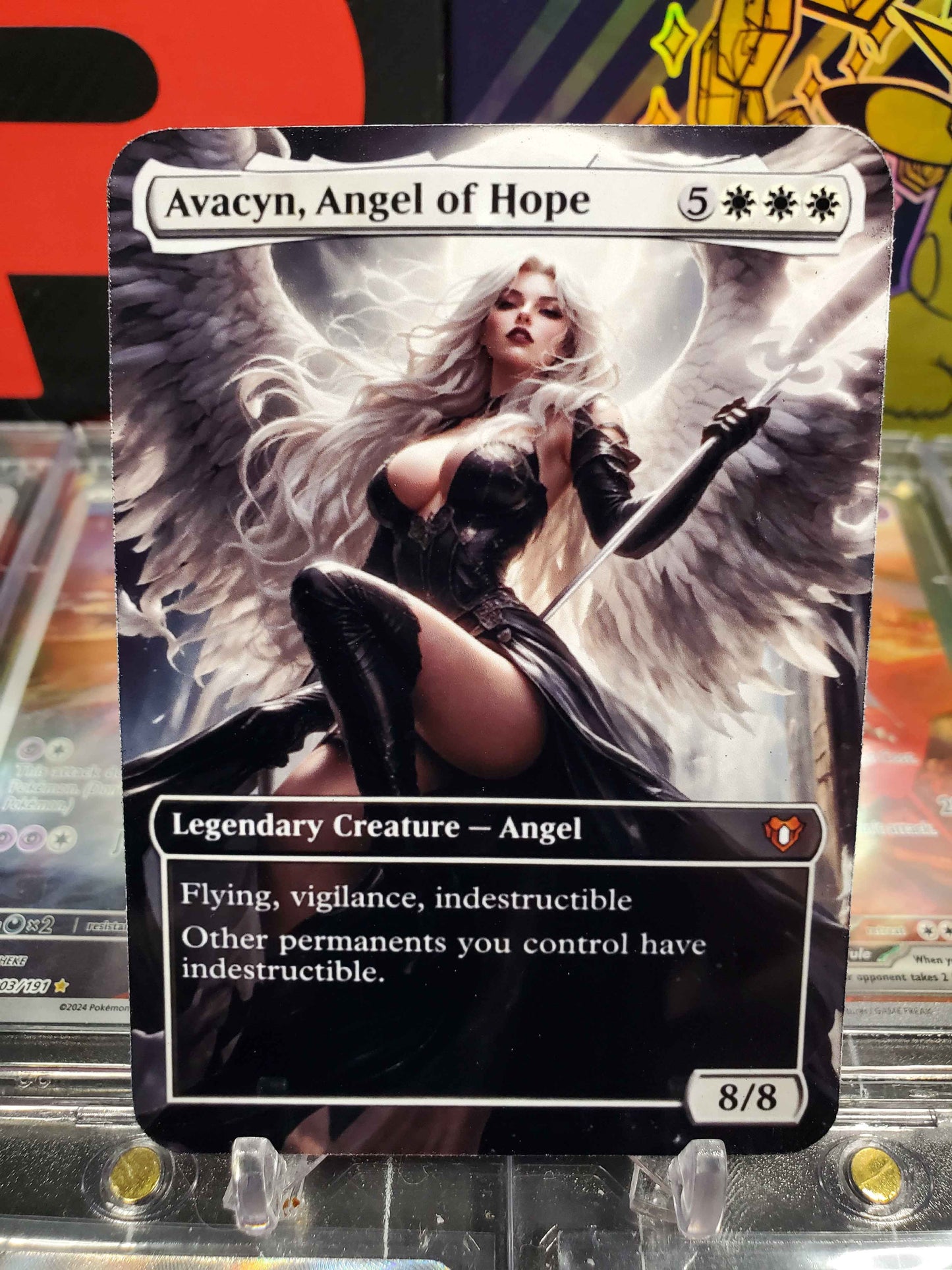Avacyn, Angel of Hope – Extended Art Collector Proxy