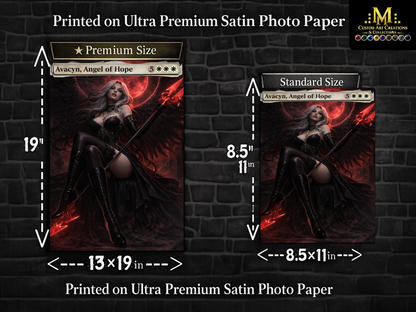 Avacyn, Angel of Hope – Dark Fantasy Angel Art Print