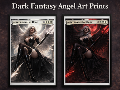 Avacyn, Angel of Hope – Dark Fantasy Angel Art Print