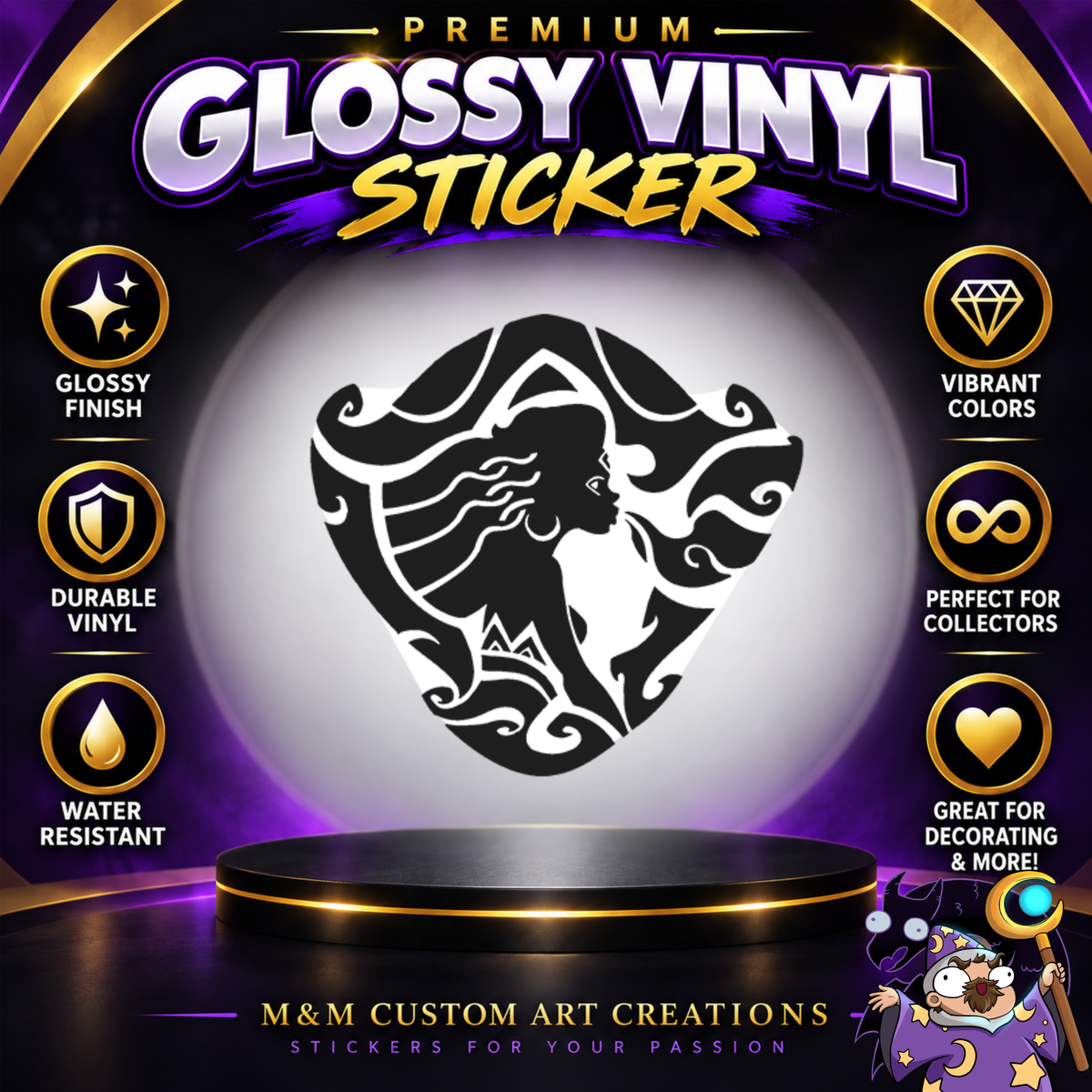 Baptiste from Overwatch 2 Glossy Vinyl Sticker SHEETS