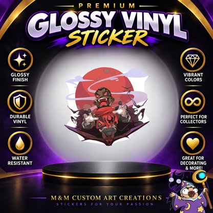 Baptiste from Overwatch 2 Glossy Vinyl Sticker SHEETS