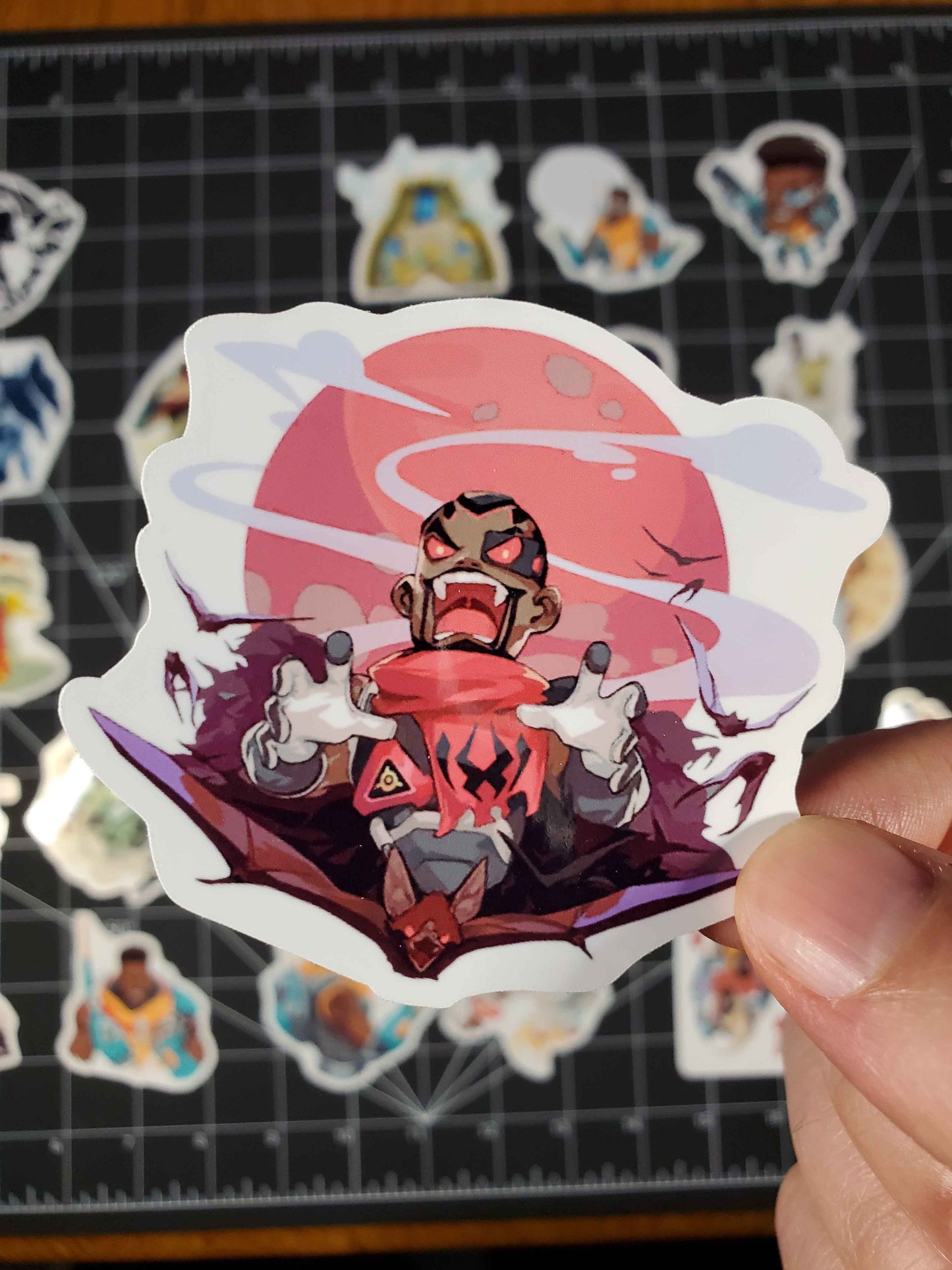 Overwatch 2 Baptiste Hero Spray's Sticker Set | 27 High Quality Glossy Vinyls