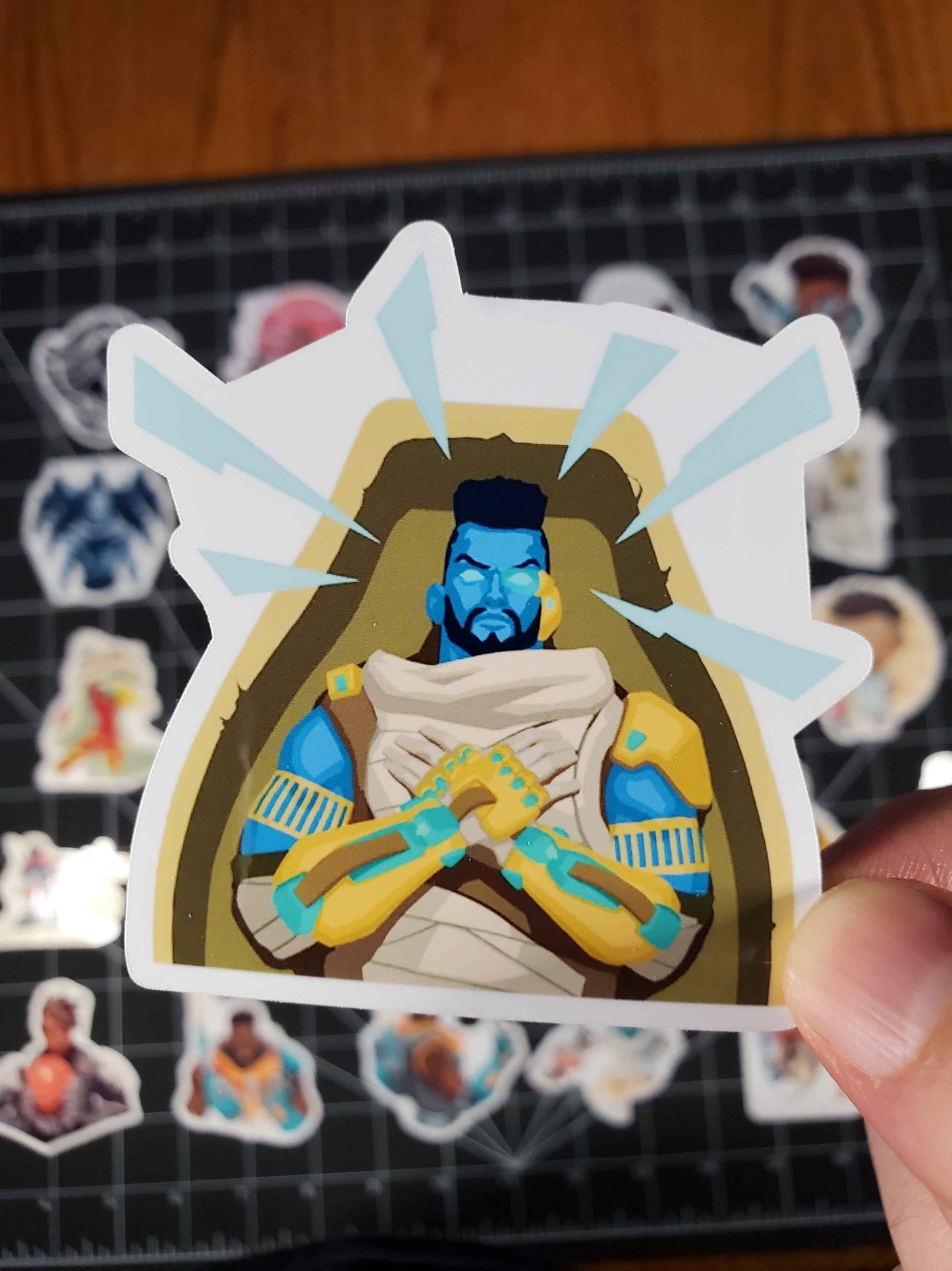 Overwatch 2 Baptiste Hero Spray's Sticker Set | 27 High Quality Glossy Vinyls