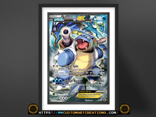 Blastoise EX #XY122 · XY Promos (XYP) Poster Print - Available in Two Sizes