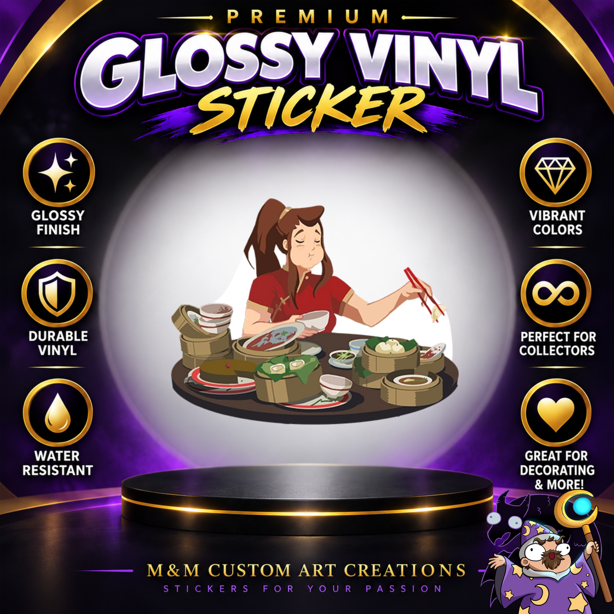 Brigitte from Overwatch 2 Glossy Vinyl Sticker SHEETS