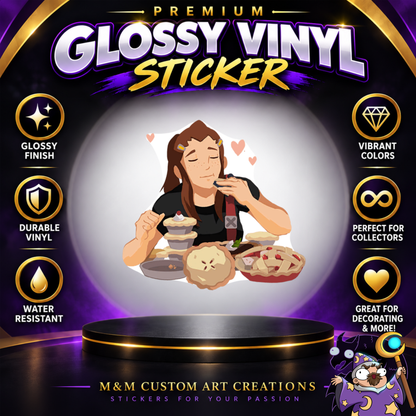 Brigitte from Overwatch 2 Glossy Vinyl Sticker SHEETS