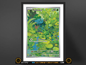 Bulbasaur #166 English 151 Illustration Rare (MEW) Poster Print - Available in Two Sizes