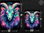 Capricorn Astrology Poster Prints | Zodiac Wall Art | Astrological Sign Decor | Great Gift Idea