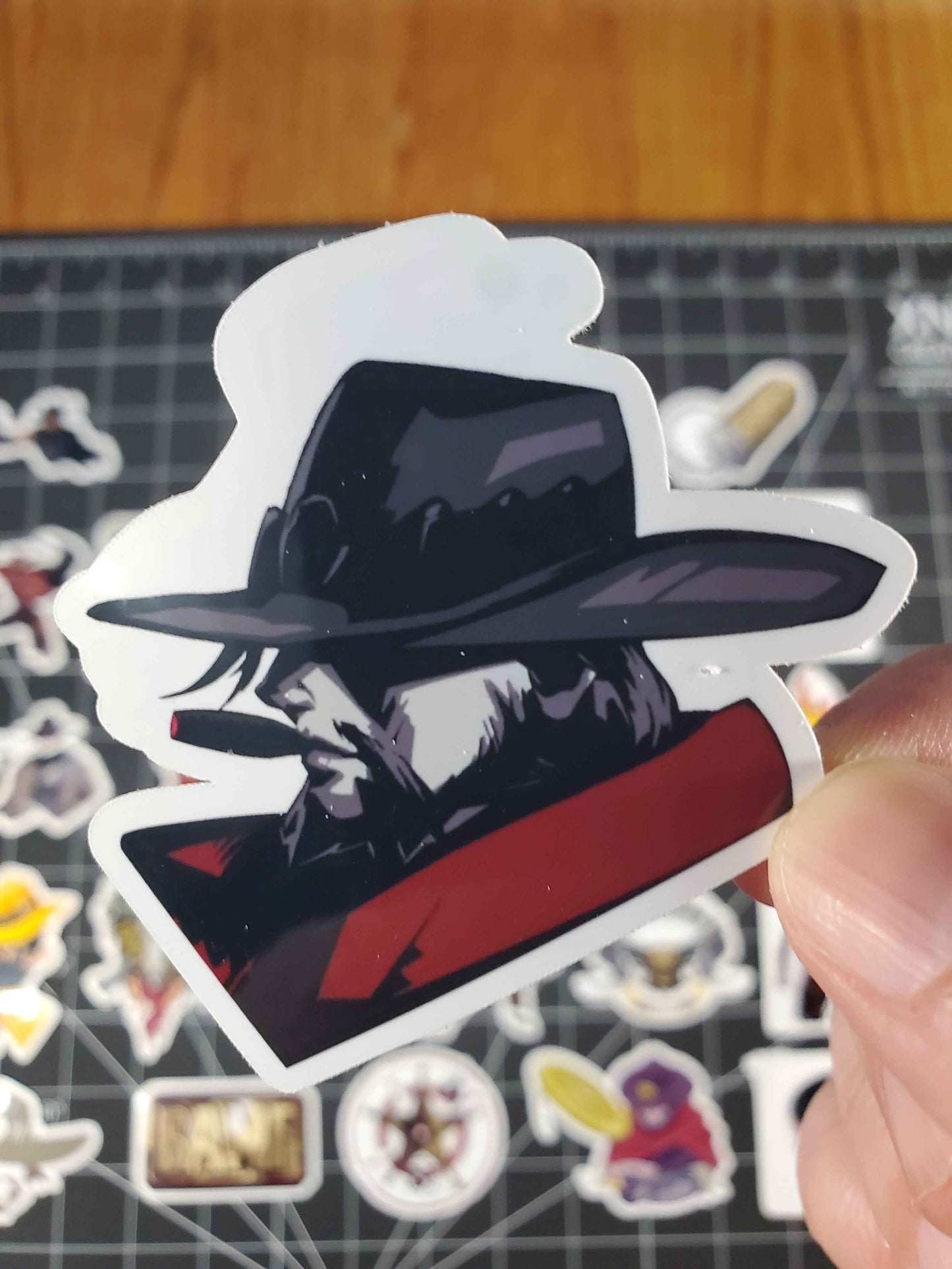 Overwatch 2 Cassidy Hero Spray's Sticker Set | 28 High Quality Glossy Vinyl's