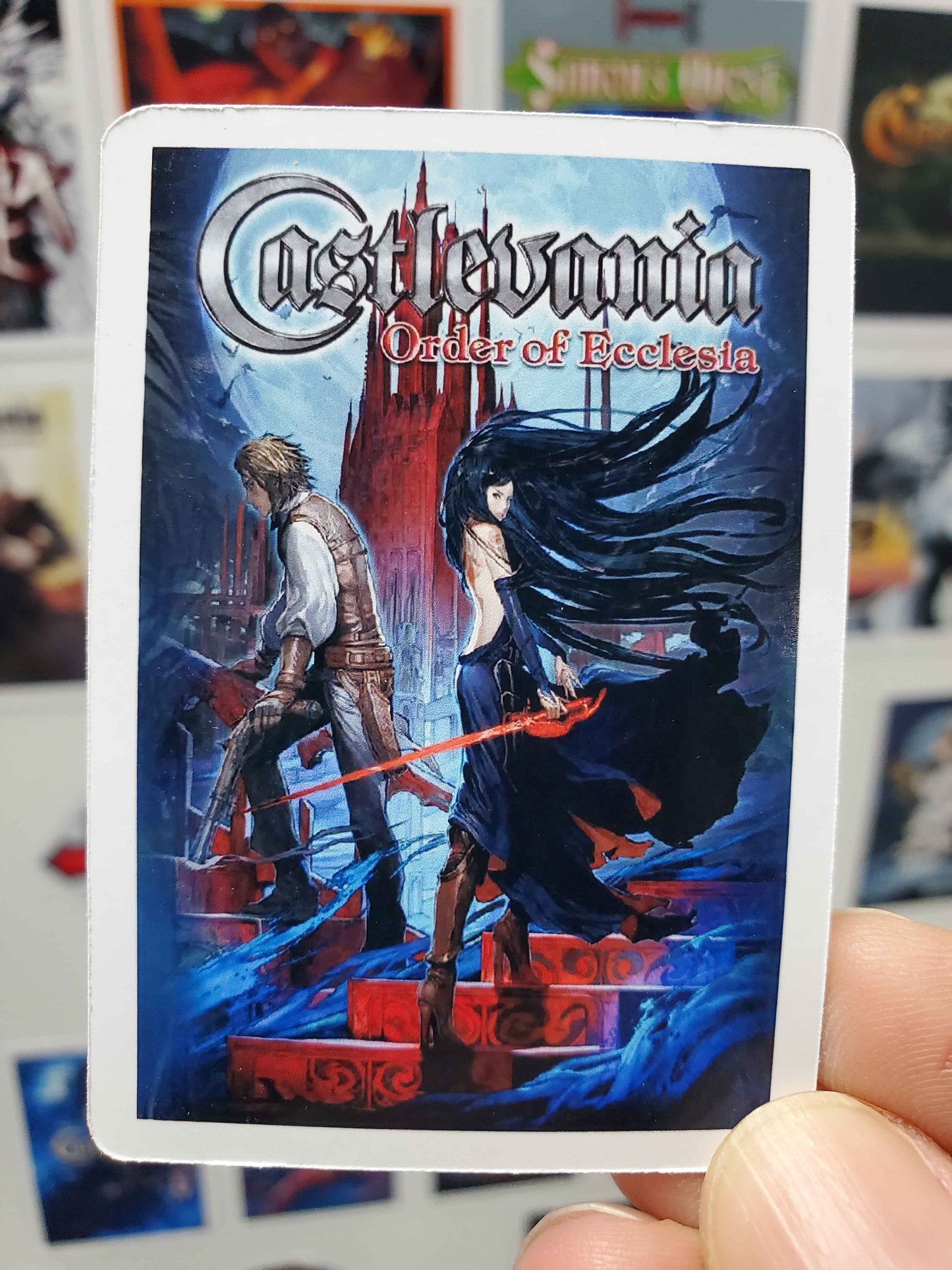 Castlevania Video Game Cover Magnet Set - 34 Glossy Video Game Magnets