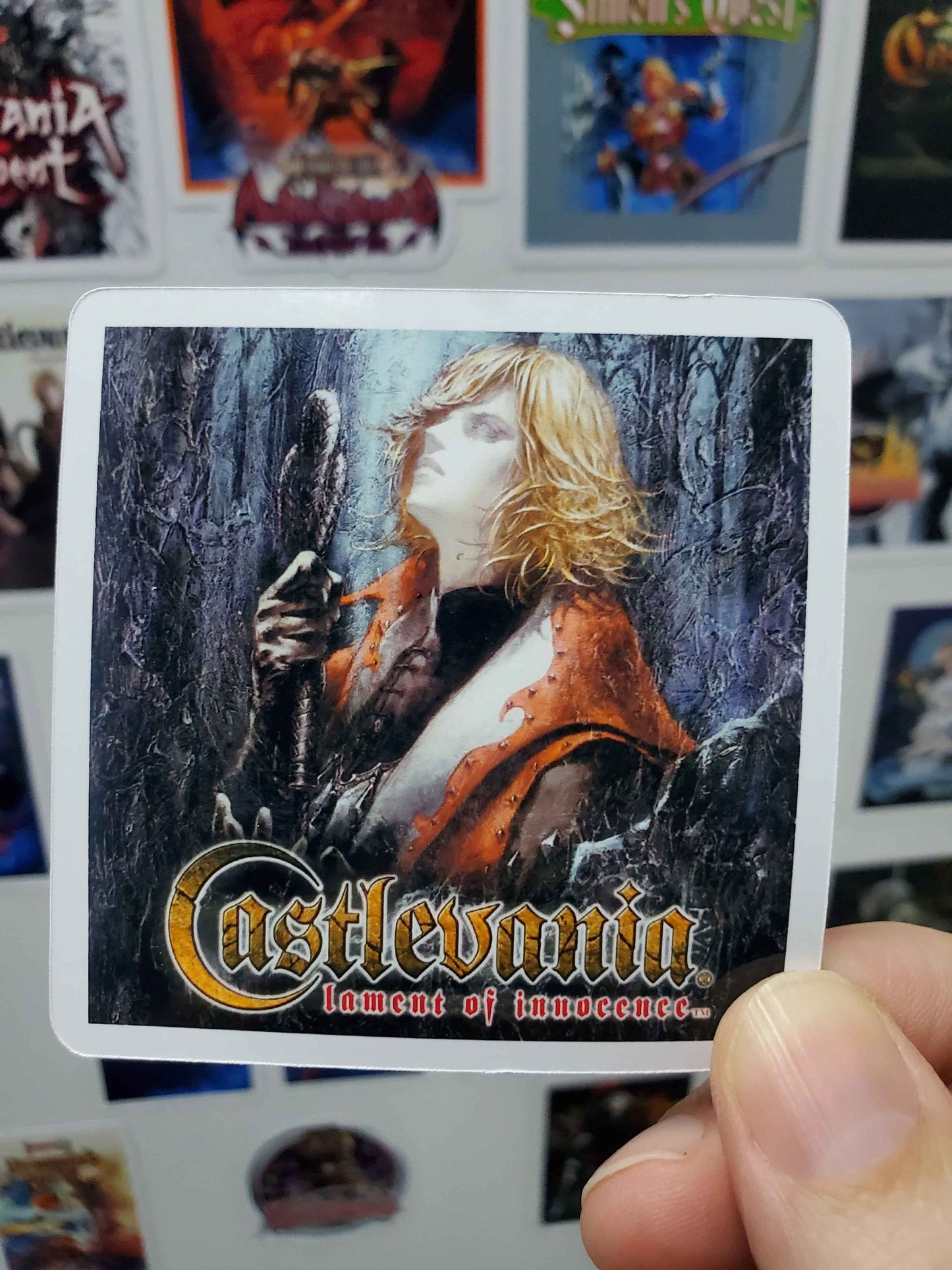 Castlevania Video Game Cover Magnet Set - 34 Glossy Video Game Magnets
