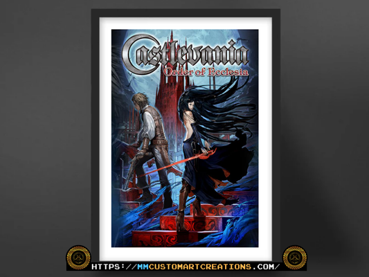 Castlevania Poster Prints | 9 Different Posters to Choose | Vampire Hunter Video Game Prints