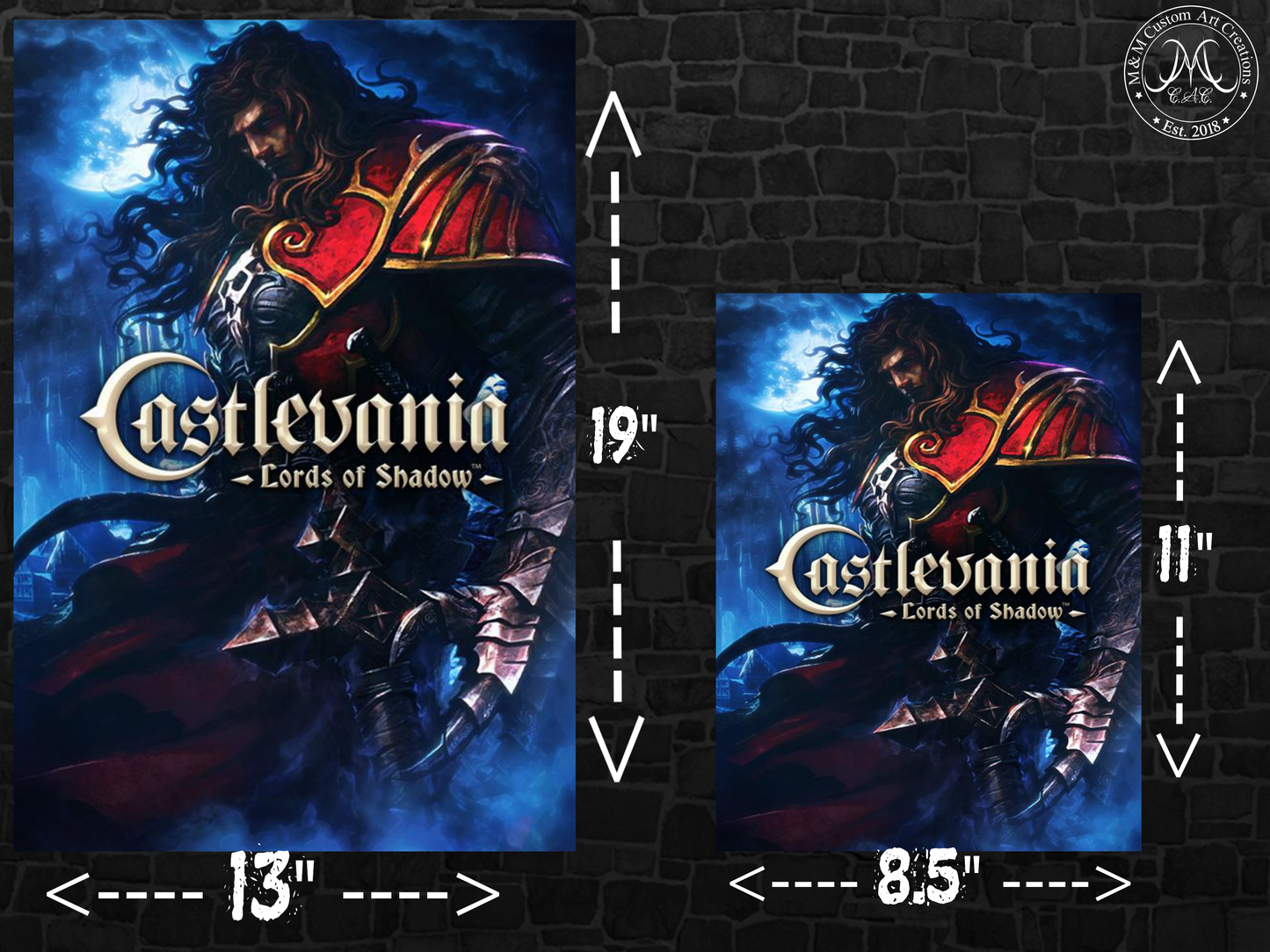 Castlevania Poster Prints | 9 Different Posters to Choose | Vampire Hunter Video Game Prints