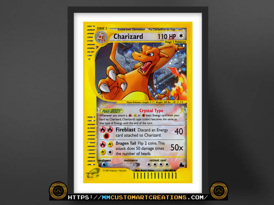 Charizard #146 Skyridge Poster Print - Available in Two Sizes