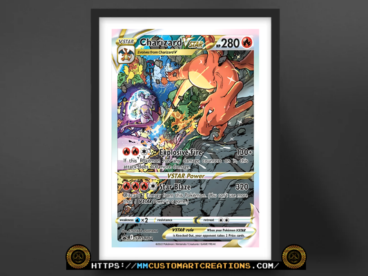 Charizard #SWSH262 VSTAR · Sword & Shield Promo Poster Print - Available in Two Sizes