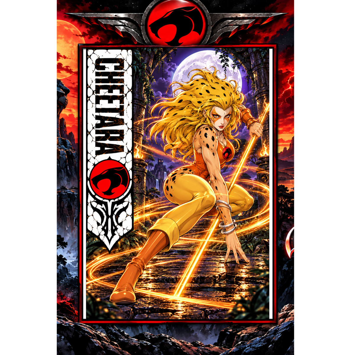 Thundercats CHEETARA 13x19 Art Print Poster | Choose 1 or Complete Set